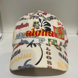 Aloha hat! Colorful. Brand new. No tags